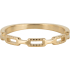 CHARMIN'S TINY RING HALF CHAIN STAAL R1116 Goud
