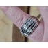 Ring Fashionista Silver Stainless Steel