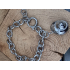 Stainless steel armbandje met prachtige charm schelp