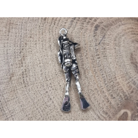 Echt zilveren hanger oceaan duiker. 