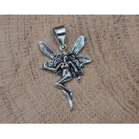 Echt zilveren Feeën hanger. 
