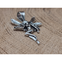 Echt zilveren Feeën hanger. 