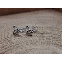 Lieve echt zilveren oorstekers van een bijtje