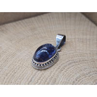 Echt zilveren hanger met Kyaniet 