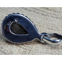 Echt zilveren hanger met Labradoriet 