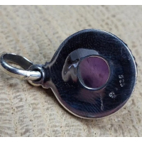Echt zilveren hanger met Amethist