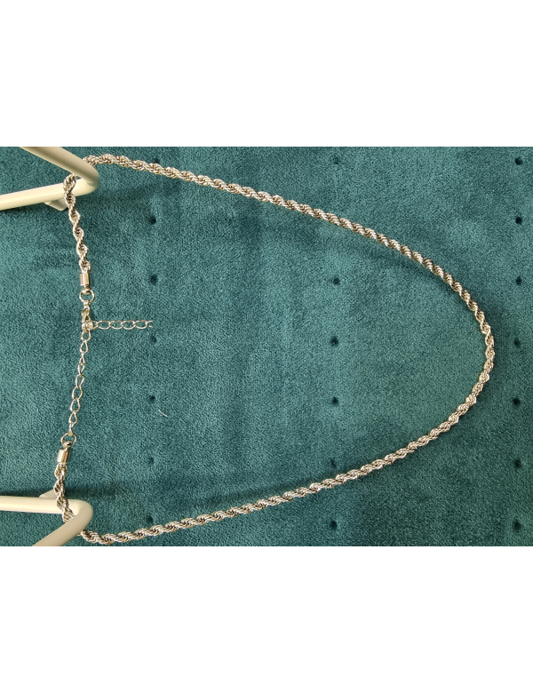 Stainless steel chain twisted ketting kort model