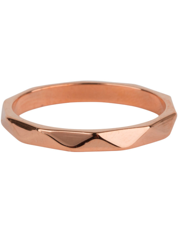 R609 HOOKED ROSE GOLD STEEL